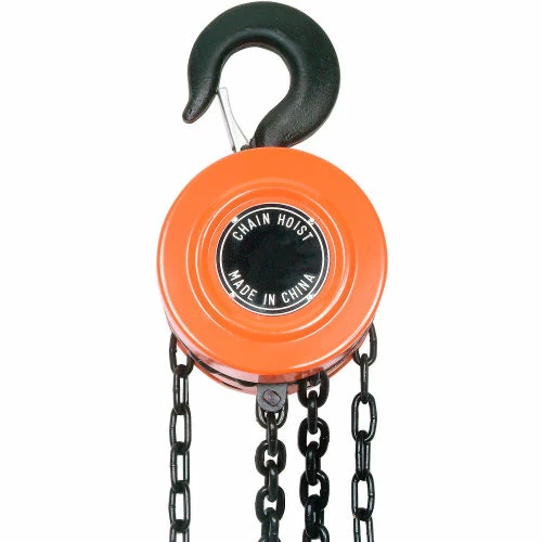 Global Industrial™Manual Chain Hoist 20 Foot Lift 2,000 Pound Capacity - Image 2