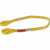 Global Industrial™ Poly Web Sling, HD, Eye&Eye w/ Durable Edge, 8Ft L-6400/5000/12800 Lbs Cap