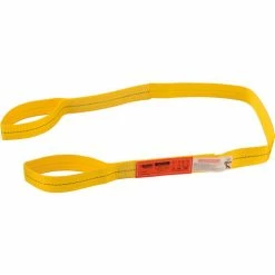 Global Industrial™Poly Web Sling, Light Duty, Eye&Eye 6Ft L x 2In W-2400/1900/4800 Lbs Cap