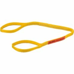 Global Industrial™ Poly Web Sling, Light Duty, Eye&Eye 4 Ft L x 1 In W-1600/1280/3200 Lbs Cap