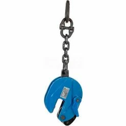 Vestil Vertical Plate Clamp with Chain Lifting Attachment CPC-20 2000 Lb. Cap.