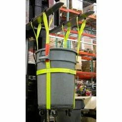 Lift-All® TBS32 32 Gallon Plastic Trash Barrel Sling 1000 Lb. Capacity