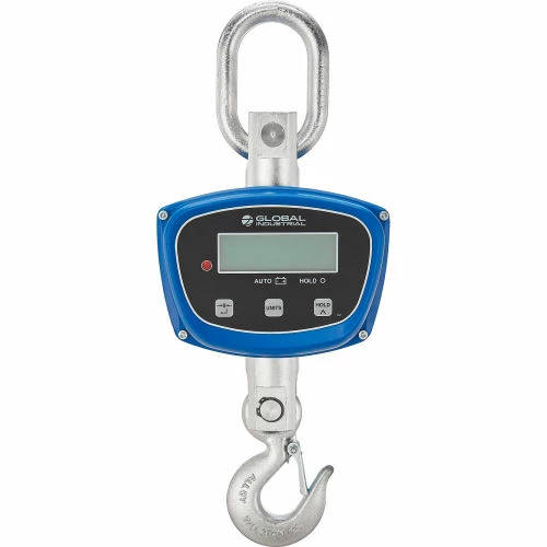 Global Industrial LCD Digital Crane Scale w/ Remote, 3,000 lb x 1 lb - Image 2