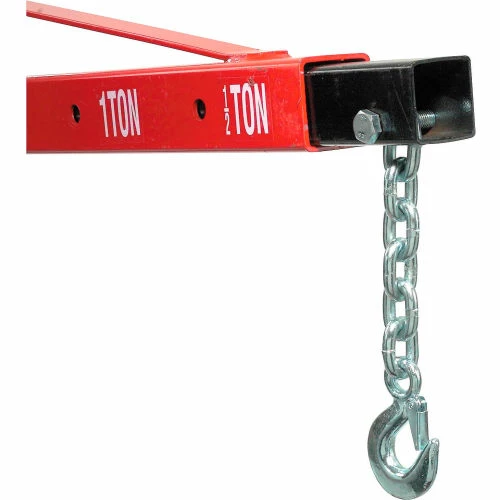 Global Industrial™ Folding Floor Crane with Telescopic Boom 4000 Lb. Capacity - Image 5