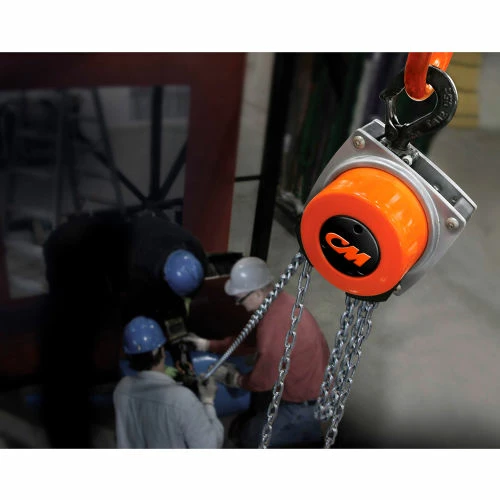 CM Hurricane 360° Hand Chain Hoist, 1 Ton, 10 Ft. Lift - Image 3