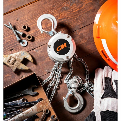 CM Hurricane Mini 360 Hand Chain Hoist, 1/4T, 10' Lift - Image 3