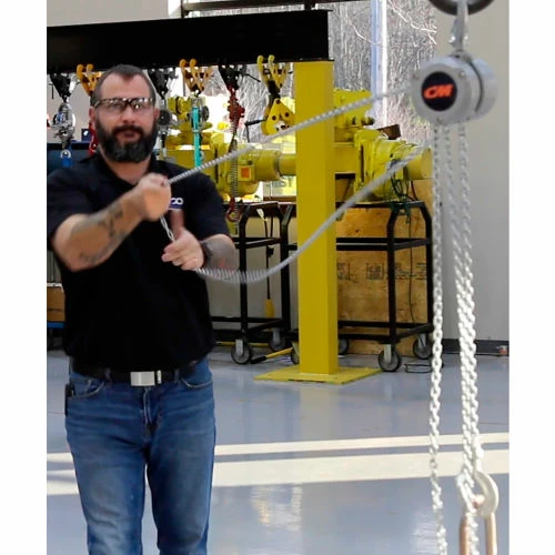 CM Hurricane Mini 360 Hand Chain Hoist, 1/2T, 10' Lift - Image 5