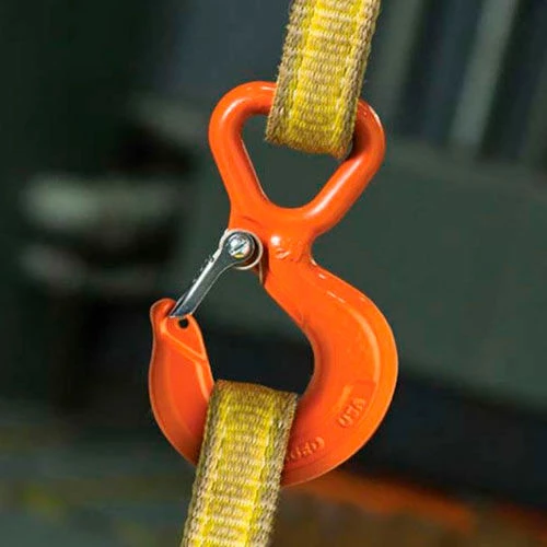 CM Flat Eye Rigging Hook Without Latch 6000 Lbs Capacity - Image 2