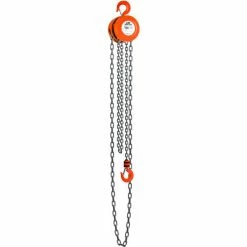 CM Series 622 Hand Chain Hoist, 1/2 Ton Capacity, 15Ft. Lift