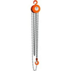 CM Series 622 Hand Chain Hoist, 1 Ton Capacity, 10Ft. Lift