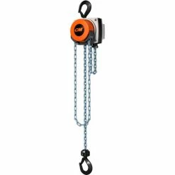 CM Hurricane 360° Hand Chain Hoist, 1 Ton, 15 Ft. Lift