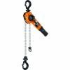 CM Series 653 Ratchet Lever Hoist, 3/4T Capacity, 10' Lift
