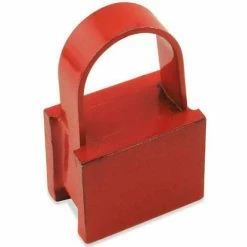 Master Magnetics 07212 Powerful Handle Magnet 25 Lb. Pull, Red - Min Qty 11
