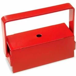 Master Magnetics HM-225 Powerful Handle Magnet 225 Lb. Pull, Red - Min. Qty. 2