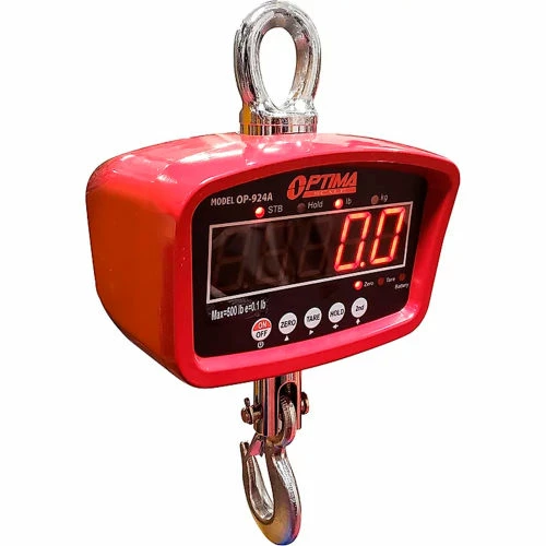 Optima LED Digital Crane Scale With Remote 1,500lb x 0.5lb - Image 2