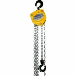OZ Lifting Products OZ Lifting Manual Chain Hoist w/ Overload Protection, 1 Ton Capacity 30' Lift