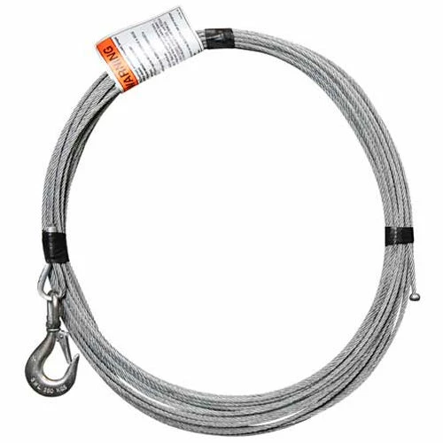 OZ Lifting Products OZ Lifting 3/16" Galvanized Cable Assembly for COMPOZITE Davit Crane