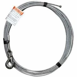 OZ Lifting Products OZ Lifting OZGAL.25-55B 1/4" Galvanized Cable Assembly for COMPOZITE Davit Crane