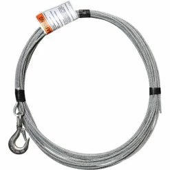 OZ Lifting Products OZ Lifting 3/16" Galvanized Steel cable assembly for Davit Cranes