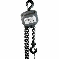 OZ Lifting Products OZ Lifting Industrial Manual Chain Hoist, 1/2 Ton Capacity 30' Lift