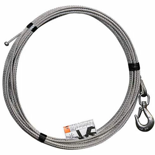 OZ Lifting Products OZ Lifting 3/16" Stainless Steel Cable Assembly for COMPOZITE Davit Crane