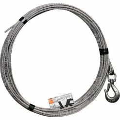 OZ Lifting Products OZ Lifting 3/16" Stainless steel cable assembly for Davit Cranes