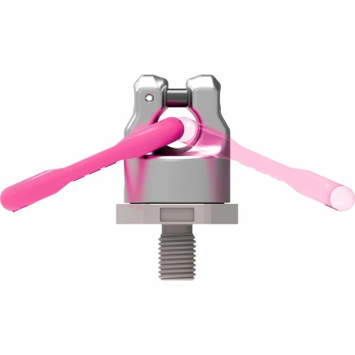 RUD Powerpoint Hoist Ring, 180 Pivot, 11, 000 lb. Load Capacity, 1.25 - 7 UNC Bolt - Image 2