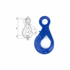 Peerless™ 8497700 5/8" V10 Eye Self-Locking Hook