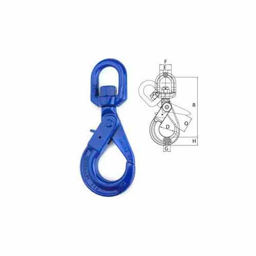 Peerless™ 8499400 3/8" V10 Swivel Self-Locking Hook