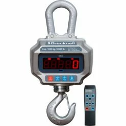 Brecknell BCS Electronic Crane Scale with Remote, 6000 lb Capacity x 2 lb Readability