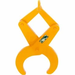 Rig-Master Pipe Tongs, 1000 Lbs. Capacity, Yellow, Steel, Fixed Diameter 5", 1.31" Opening