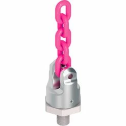 RUD Powerpoint Hoist Ring, 360 Pivot, 3300 lb. Load Capacity, M16 Bolt