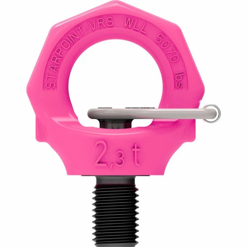 RUD Starpoint Hoist Ring, 0 Pivot, 19,480 lb. Load Capacity, M42 Bolt - Image 2