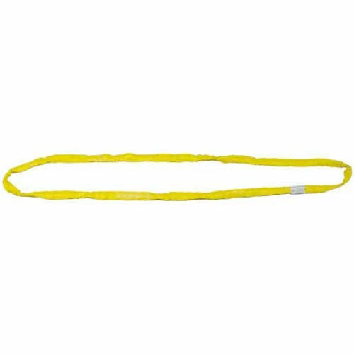 Liftex® RoundUp™ 1-1/4"W 14'L Endless Poly Roundsling, Yellow
