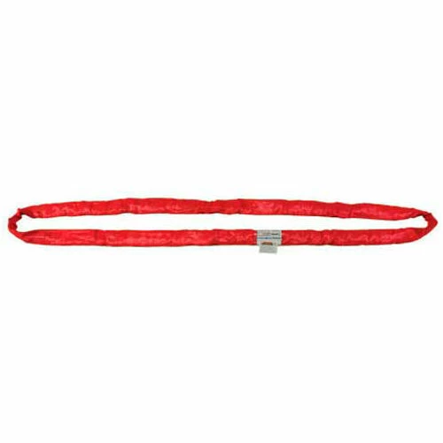 Liftex® RoundUp™ 1-1/2"W 6'L Endless Poly Roundsling, Red