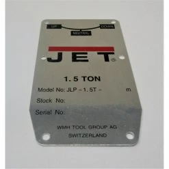 JET® Name Plate, JLP150-29