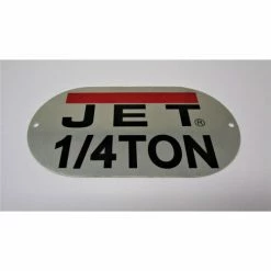 JET® Capacity Label For Jsh-550, JSH550-1