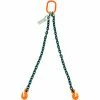 Mazzella Lifting B151041 3' Double Leg Chain Sling W/ Grab Hook