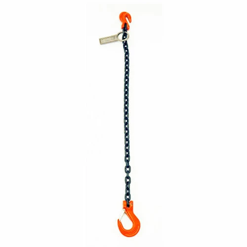 Mazzella Lifting B151069 20' Single Leg Chain Sling W/ Sling/Grab Hook