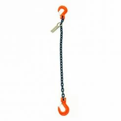 Mazzella Lifting B151076 16' Single Leg Chain Sling W/ Sling Hook