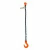 Mazzella Lifting B151113 4' Single Leg Chain Sling W/ Sling/Grab Hook