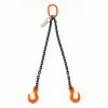 Mazzella Lifting B151141 20' Double Leg Chain Sling W/ Sling Hook