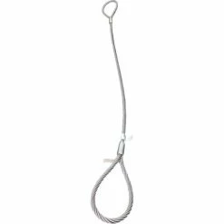 Lift America S103022 Wire Rope Sling 7/8" x 20' Eye & Eye, 11200/15200/30400 Lbs Cap