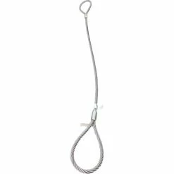 Lift America S104020 Wire Rope Sling 1-1/4" x 8' Eye & Eye, 22000/30000/60000 Lbs Cap