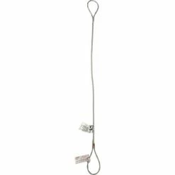 Lift America S601016 Wire Rope Sling 3/8" x 10' Eye & Eye, 2000/2400/4800 Lbs Cap