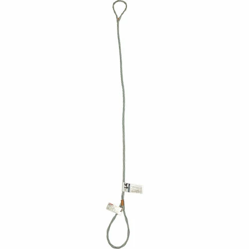 Lift America S602065 Wire Rope Sling 1" x 12' Eye & Eye, 9800/11200/22400 Lbs Cap