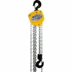 OZ Lifting Products OZ Lifting Manual Chain Hoist With Std. Overload Protection 2 Ton Cap. 10' Lift
