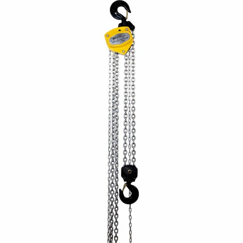 OZ Lifting Products OZ Lifting Manual Chain Hoist With Std. Overload Protection 3 Ton Cap. 20' Lift