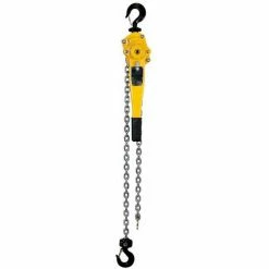 OZ Lifting Products OZ Lifting Lever Hoist With Std. Overload Protection 1-1/2 Ton Capacity 5' Lift