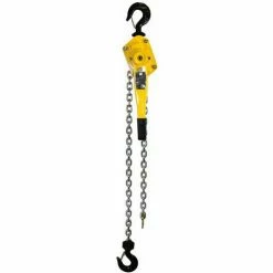 OZ Lifting Products OZ Lifting Lever Hoist With Std. Overload Protection 3 Ton Capacity 15' Lift